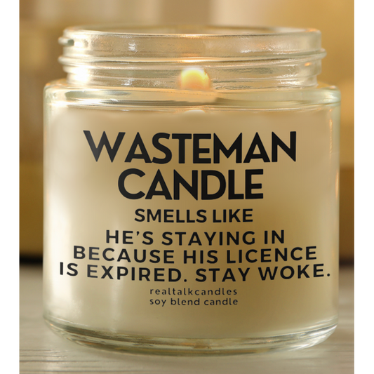 Wasteman Candle