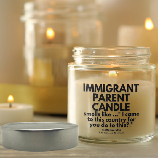 Immigrant Parent Candle
